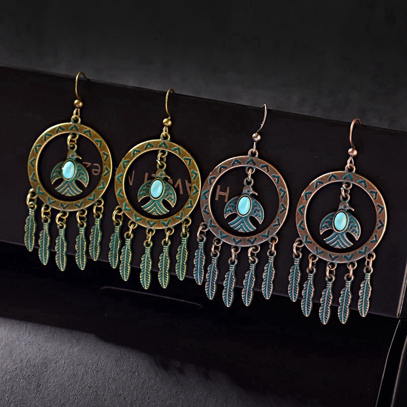 Bohemian-Ethnic-Earrings-For-Women-Vintage-Carved-Alloy-Turquoises-Leaf-Carved-Long-Dangle-Earrings--1005001499013323-2