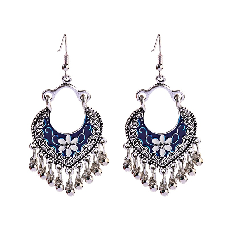 Boho-Gypsy-Tassel-Indian-Drop-Earrings-2020-Women-Orecchini-Jewelry-Ladies-Retro-Blue-Flower-Silver--4000199890850-9