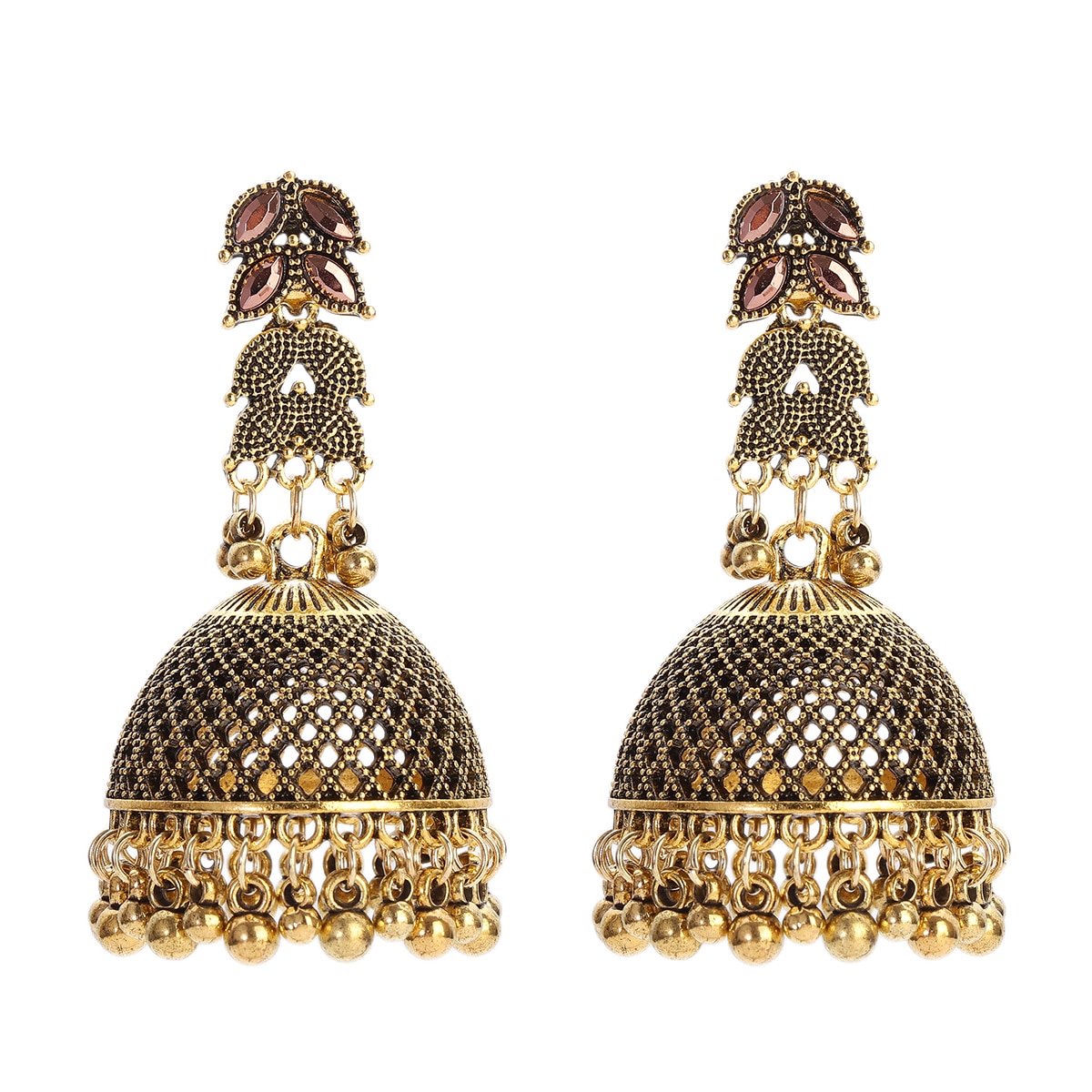 Ethnic-Big-Gold-Color-Indian-Jhumka-Earrings-For-Women-Pendient-Retro-Bells-Tibetan-Earrings-Oorbell-1005004736828927-5