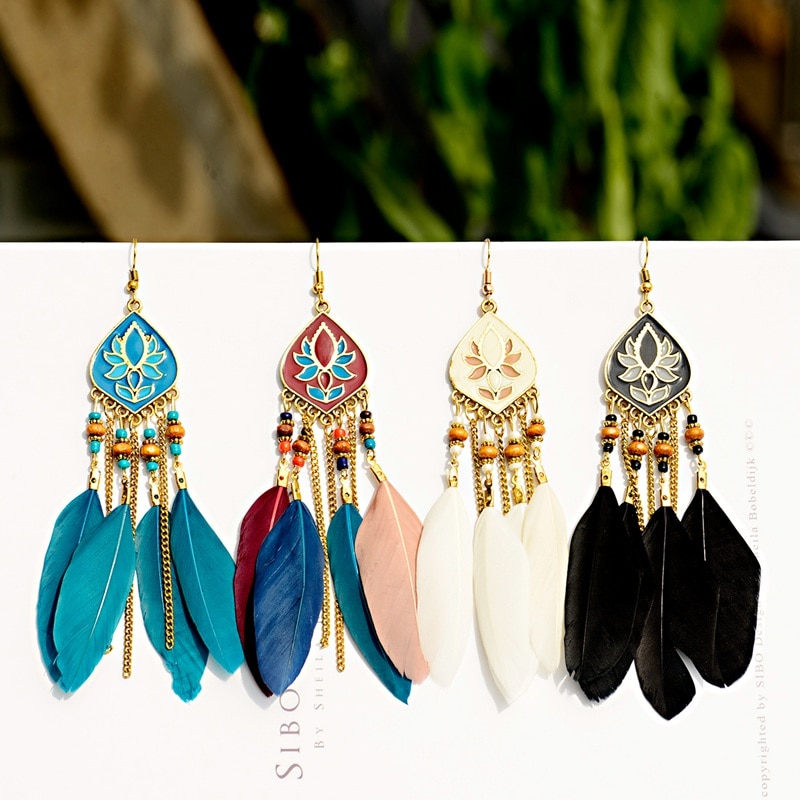 Ethnic-Bohemia-Boho-Women-Colorful-Long-Feather-Dangle-Earrings-Charm-Vintage-Lotus-Metal-Tassel-Sta-2251832842098548-5