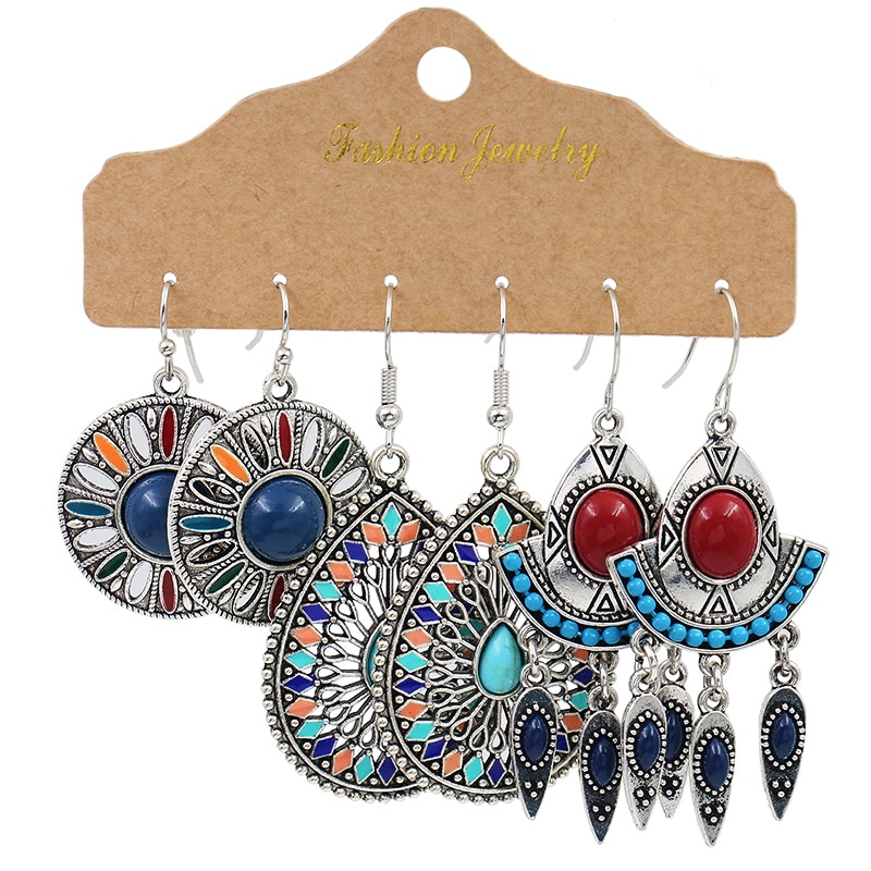 Ethnic-Corful-Flower-Drop-Earrings-Set-Fashion-Summer-Red-Stone-Tassel-Earrings-For-Women-Boho-Earri-4000828985550-5