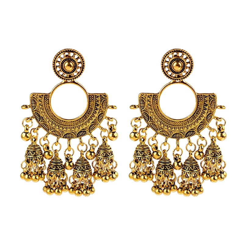 Ethnic-Fashion-Women-Sector-Jhumka-Earrings-Indian-Jewelry-Ethnic-Hippie-Tribe-Boho-Bells-Tassel-Dan-33013724032-6