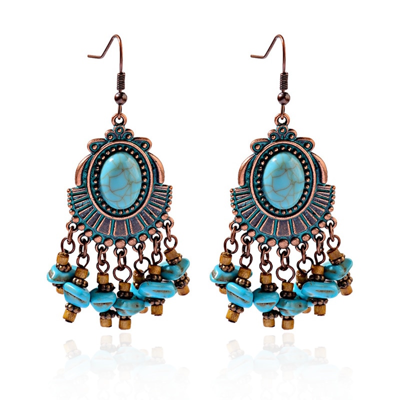 Ethnic-Indian-Alloy-Blue-Stone-Beads-Tassel-Dangle-Earrings-For-Women-Gypsy-Jhumka-Jhumki-Earring-St-2255799860011537-4