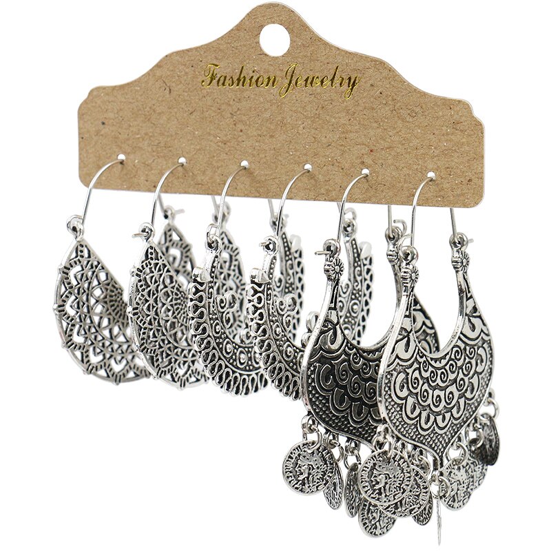 Ethnic-Silver-Color-Earrings-Set-Summer-Vintage-Blue-Stone-Beads-Tassel-Earrings-For-Women-Boho-Earr-2255800642747701-7