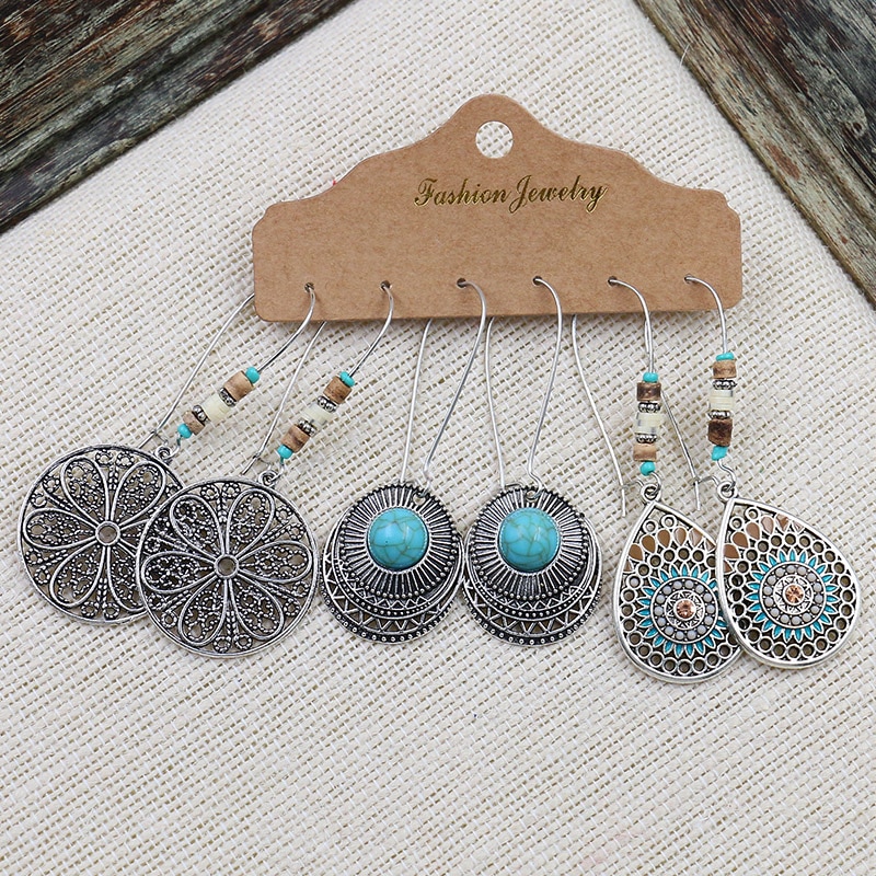 Ethnic-Silver-Color-Earrings-Set-Summer-Vintage-Blue-Stone-Beads-Tassel-Earrings-For-Women-Boho-Earr-4000829062453-4