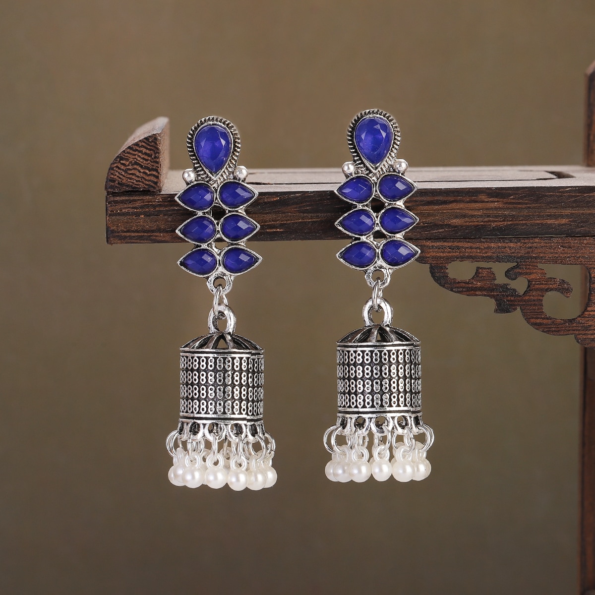 Ethnic-Vintage-Blue-CZ-Dangle-Earrings-Women-Pendient-Rerto-Gyspy-Silver-Color-Bell-Tassel-Earring-J-1005004921245664-3