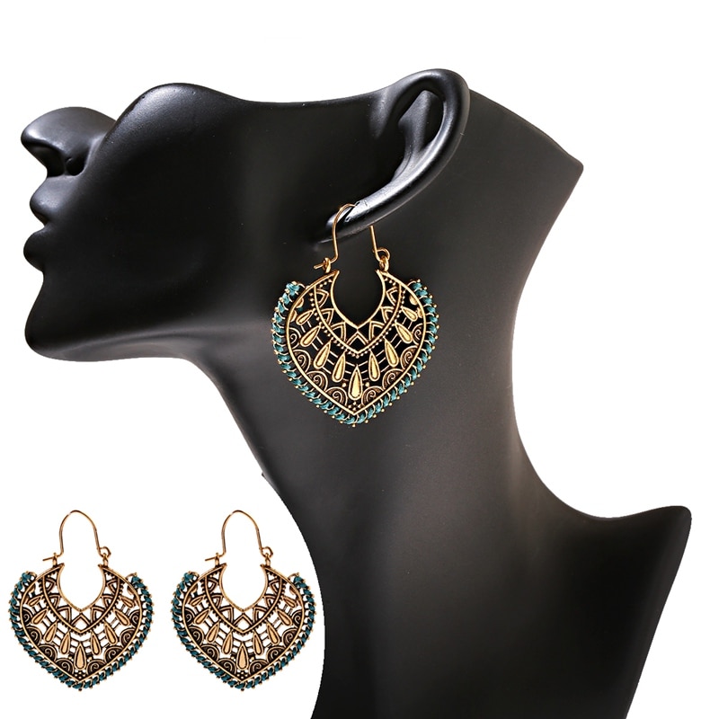 Gypsy-Bohemian-Women39s-Green-Silk-Hollow-Water-Drop-Jhumka-Earrings-Handmade-Ethnic-Gold-Color-Allo-1005002746179226-8