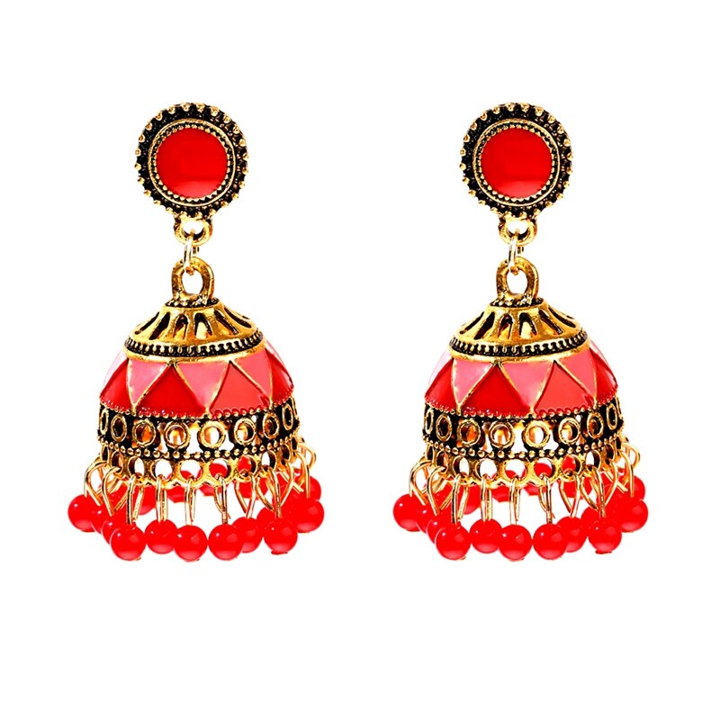 Indian-Style-Blue-Geometric-Tassel-Jhumka-Earrings-Gypsy-Gold-Color-Earrings-Women-Ladies-Round-Bell-4000730381341-8
