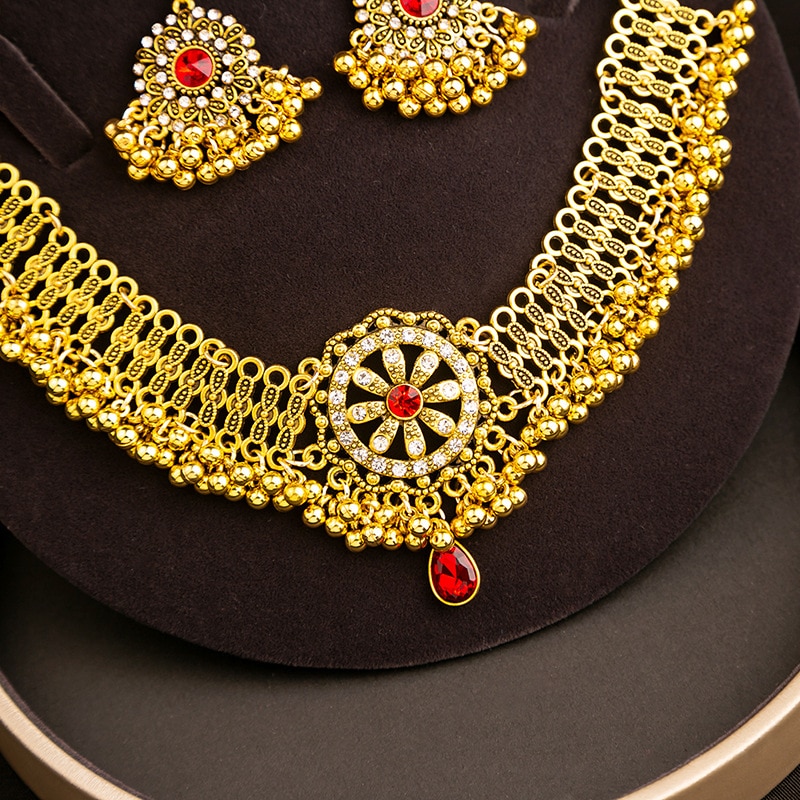 Luxury-Cubic-Zirconia-Jewelry-Set-for-Women-Vintage-Gold-Color-Charm-Necklace-Earrings-Sets-Flower-P-1005005110839380-8