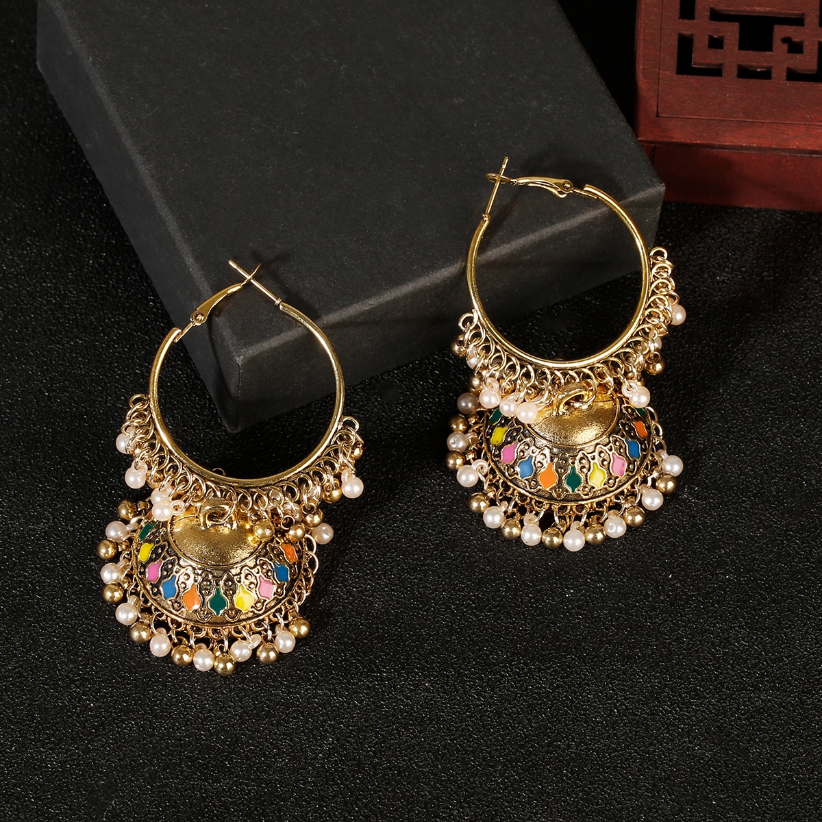 Pendientes-Gypsy-Ethnic-Round-Bells-Indian-Jewelry-Earrings-Vintage-Tribe-Jhumka-Earrings-Kolczyki-W-1005003814363276-3