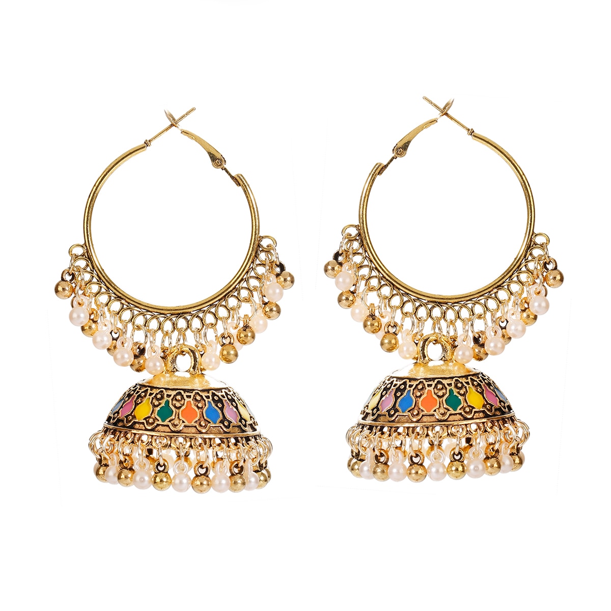 Pendientes-Gypsy-Ethnic-Round-Bells-Indian-Jewelry-Earrings-Vintage-Tribe-Jhumka-Earrings-Kolczyki-W-1005003814363276-5