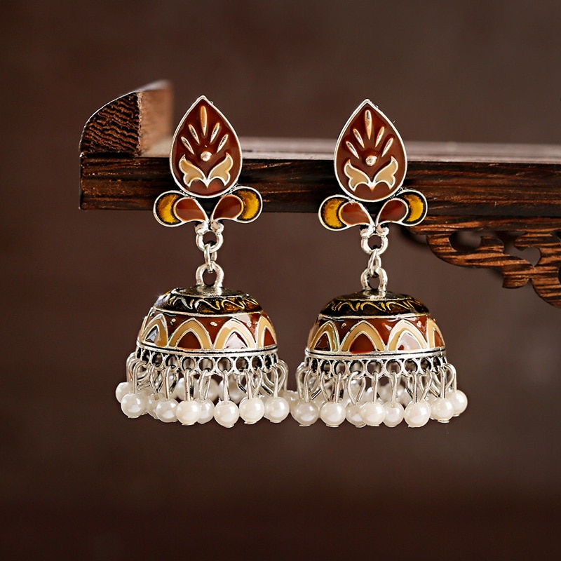 Retro-Flower-Tassel-Gypsy-Indian-Earrings-For-Women-Boho-Jewelry-Ladies-Vintage-Synthetic-Pearl-Bead-4000492520308-3