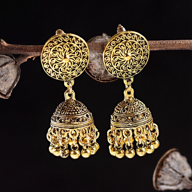 Retro-Gold-Color-Peacock-Ladies-Earrings-Tibetan-Jewelry-Gypsy-Vintage-Geometric-Tassel-Earrings-Ore-4000788861886-3