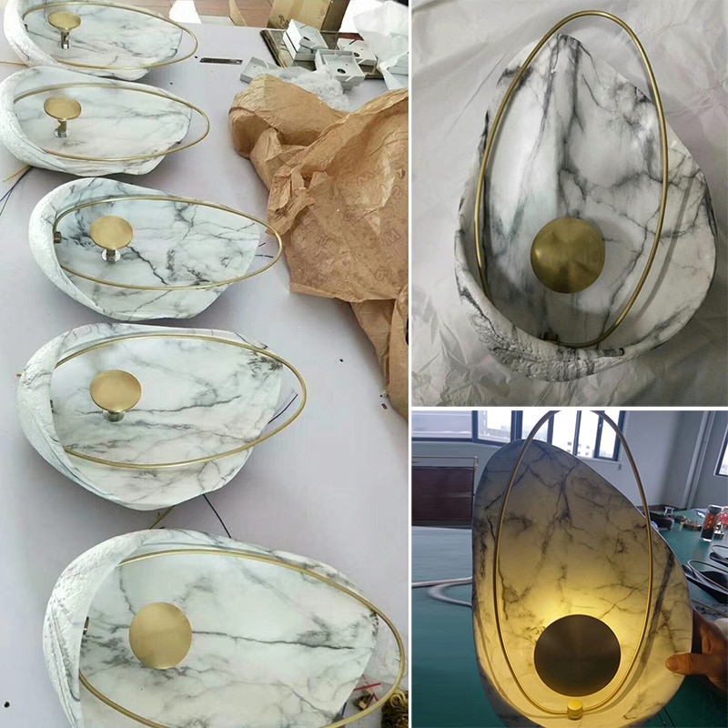 Shell-Wall-Lamp-5W-LED-Indoor-Living-Room-Decoration-Wall-Light-Dining-Room-Bedroom-Lamp-Resin-Lamp--32999553531-3