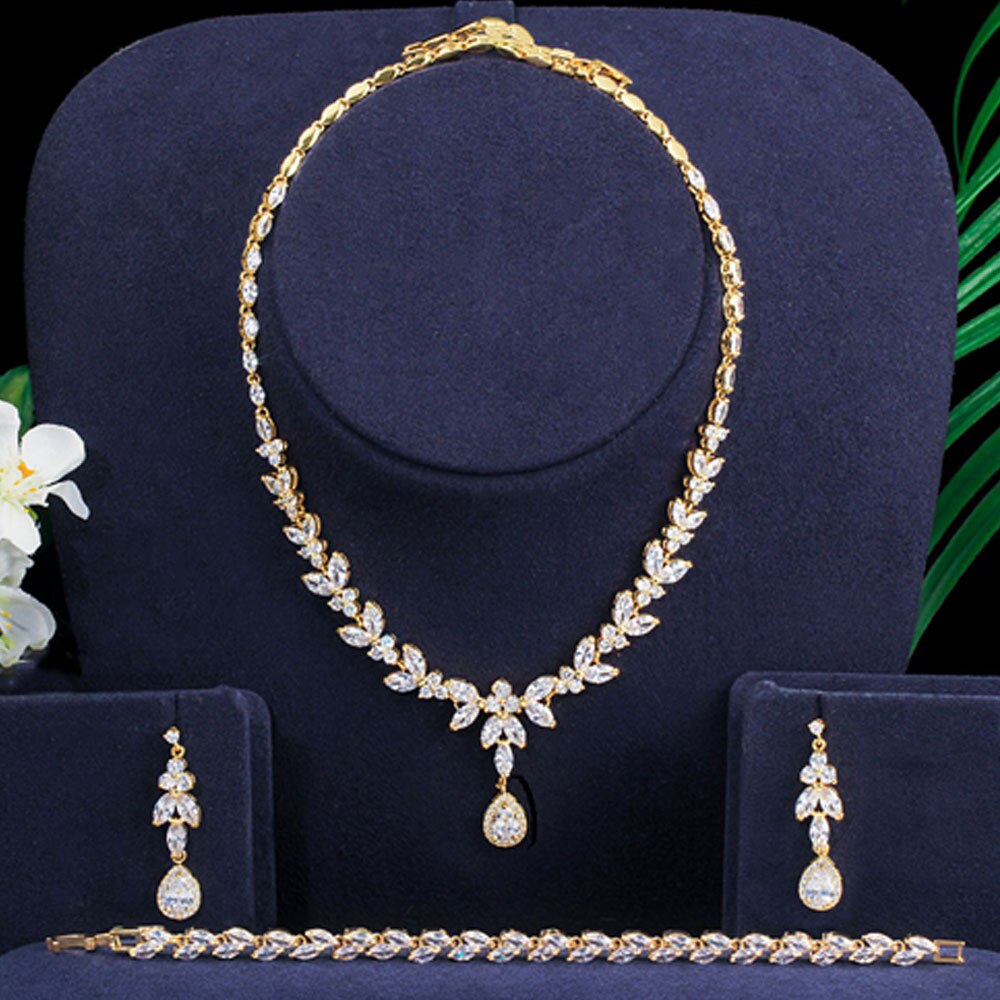 ThreeGraces-3Pcs-Shiny-Water-Drop-CZ-Wedding-Necklace-Earrings-and-Bracelet-Luxury-Prom-Costume-Jewe-4000263696567-5