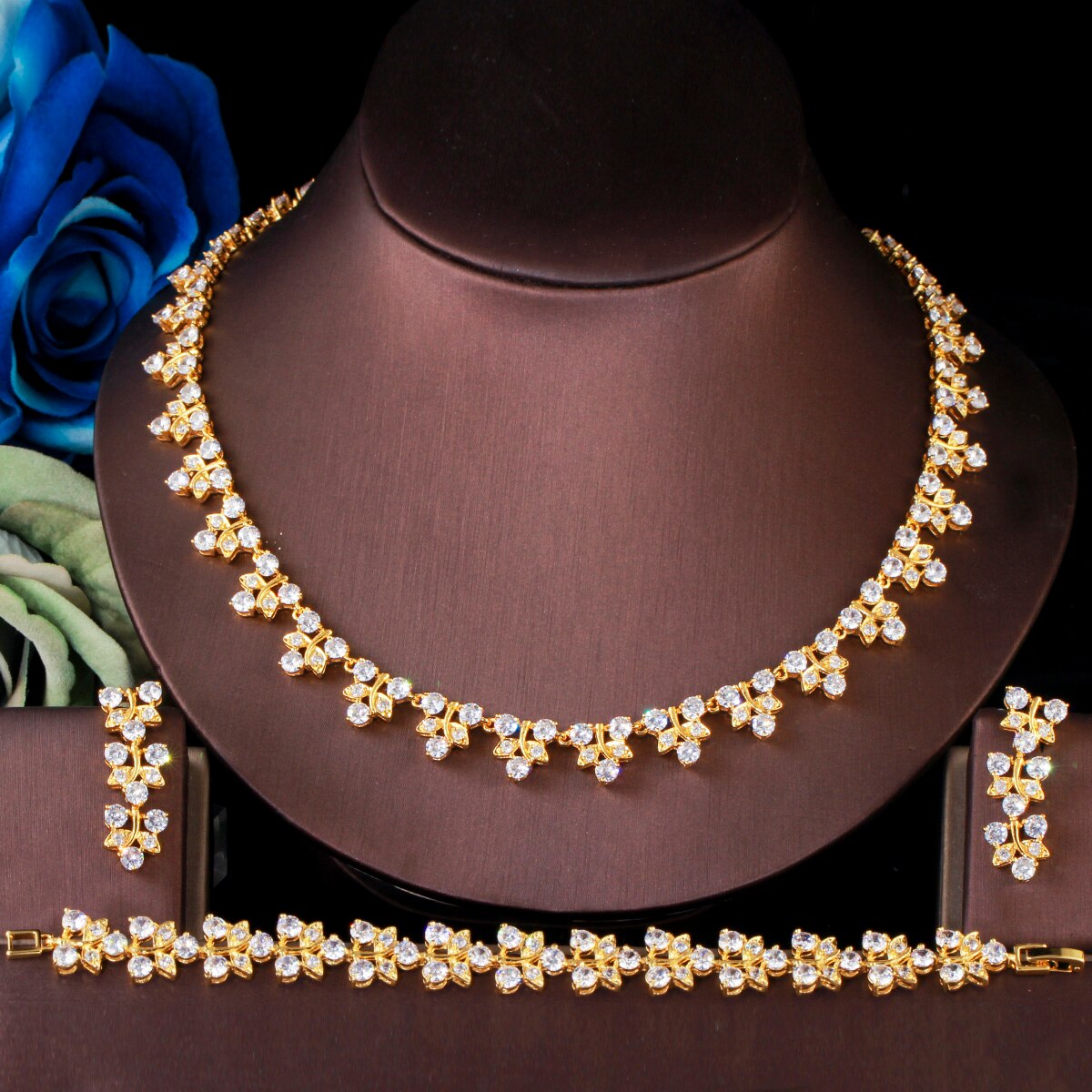 ThreeGraces-3pcs-Fashion-Green-Cubic-Zirconia-Gold-Color-Leaf-Shape-Earrings-Necklace-Bracelet-Party-1005001598621831-13