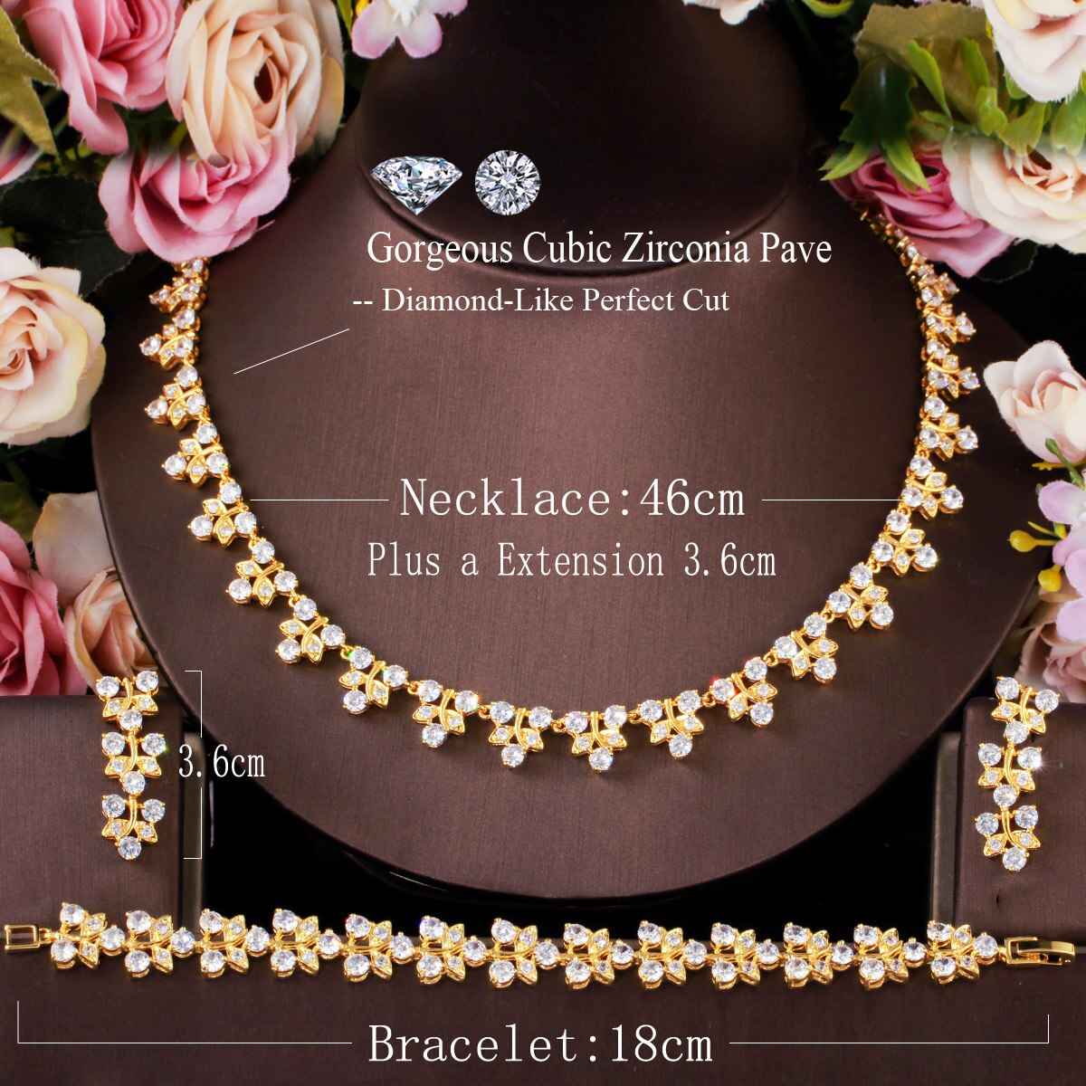 ThreeGraces-3pcs-Fashion-Green-Cubic-Zirconia-Gold-Color-Leaf-Shape-Earrings-Necklace-Bracelet-Party-1005001598621831-3