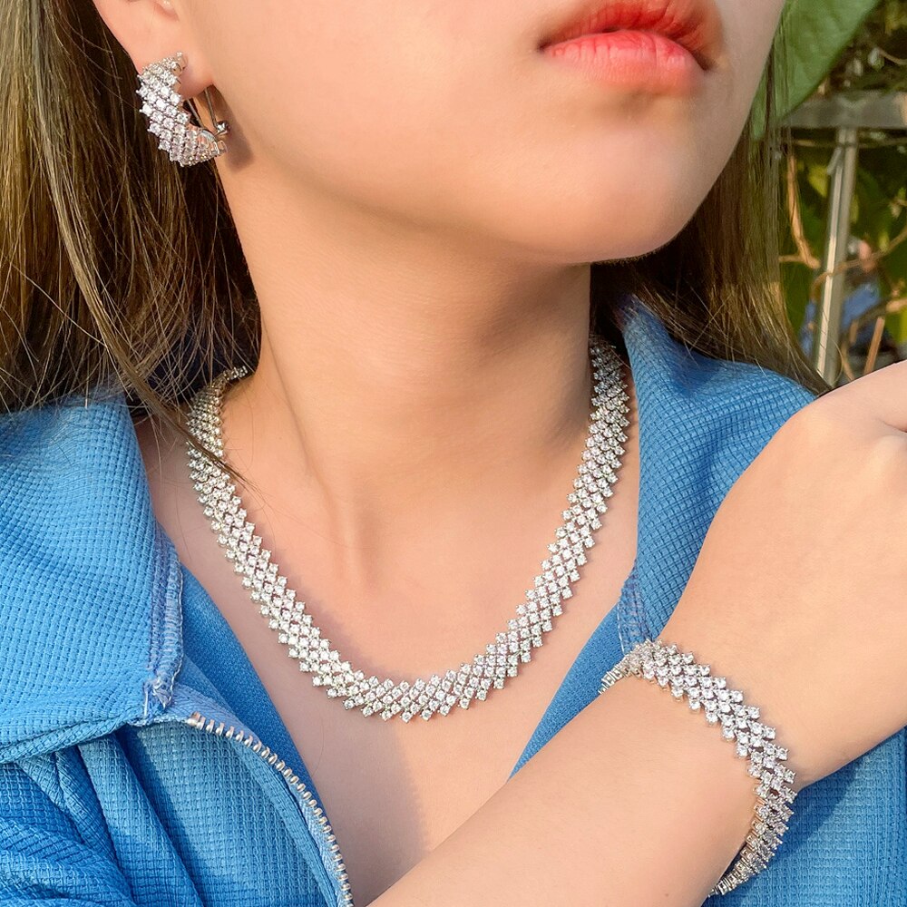 ThreeGraces-3pcs-Luxury-Shiny-Cubic-Zirconia-Round-Choker-Necklace-Earrings-Bracelet-Jewelry-Set-for-1005004882109827-4