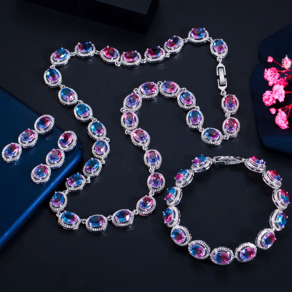 ThreeGraces-3pcs-Rainbow-CZ-Crystal-Round-Choker-Necklace-Earrings-Bracelet-Set-for-Women-Elegant-Br-1005002597410769-7