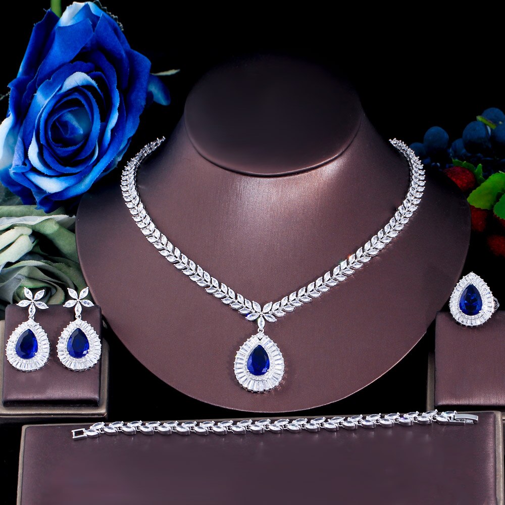 ThreeGraces-4pcs-Classic-Blue-Zircon-Stone-Big-Water-Drop-CZ-Earrings-Bracelet-Ring-Necklace-Bridal--1005005131655334-7