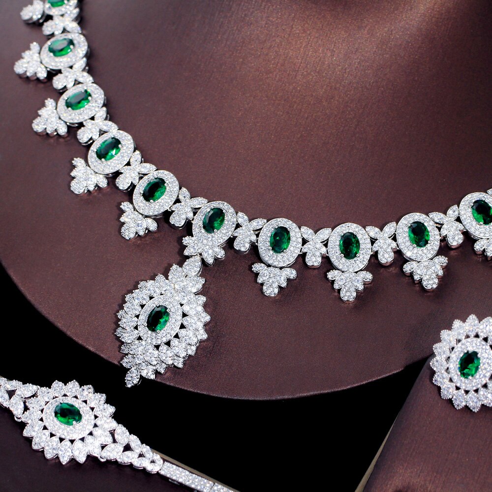 ThreeGraces-4pcs-Luxury-Green-Cubic-Zirconia-Dubai-Nigerian-Bridal-Wedding-Necklace-Costume-Jewelry--3256804523636348-7
