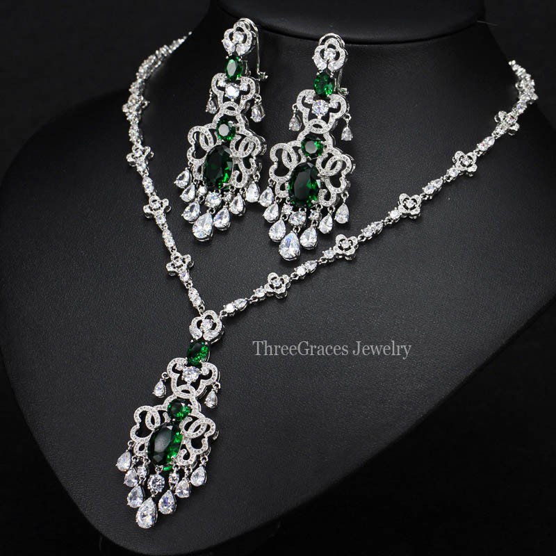ThreeGraces-African-Women-Luxury-Cubic-Zirconia-Stone-Super-Long-Earrings-Necklace-Statement-Jewelry-32785331839-3