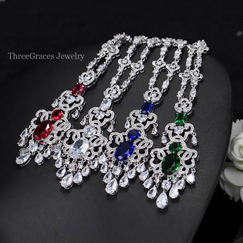 ThreeGraces-African-Women-Luxury-Cubic-Zirconia-Stone-Super-Long-Earrings-Necklace-Statement-Jewelry-32785331839-7