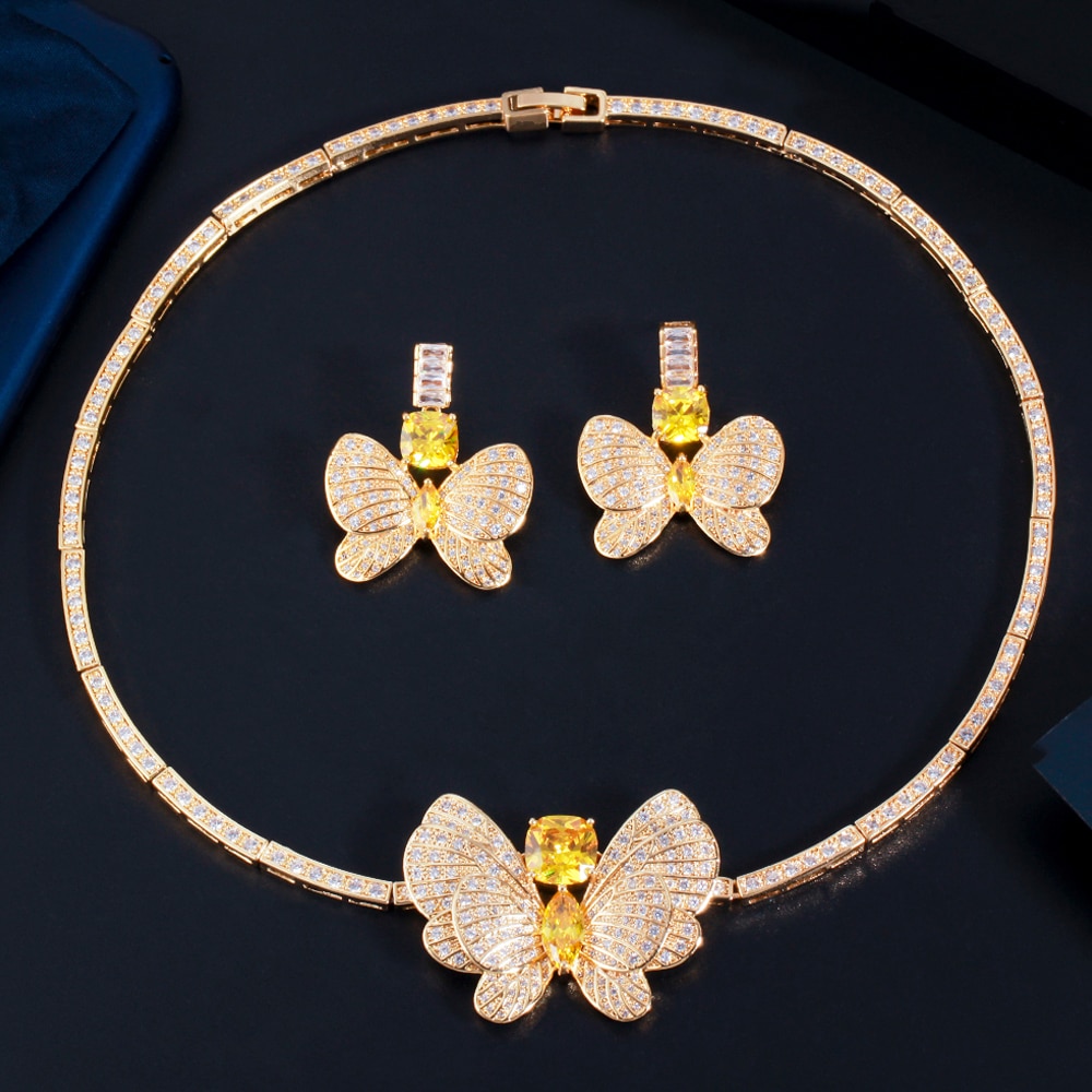 ThreeGraces-Beautiful-Yellow-Cubic-Zirconia-Big-Butterfly-Earrings-Necklace-Wedding-Bridal-Party-Jew-3256804696309832-5