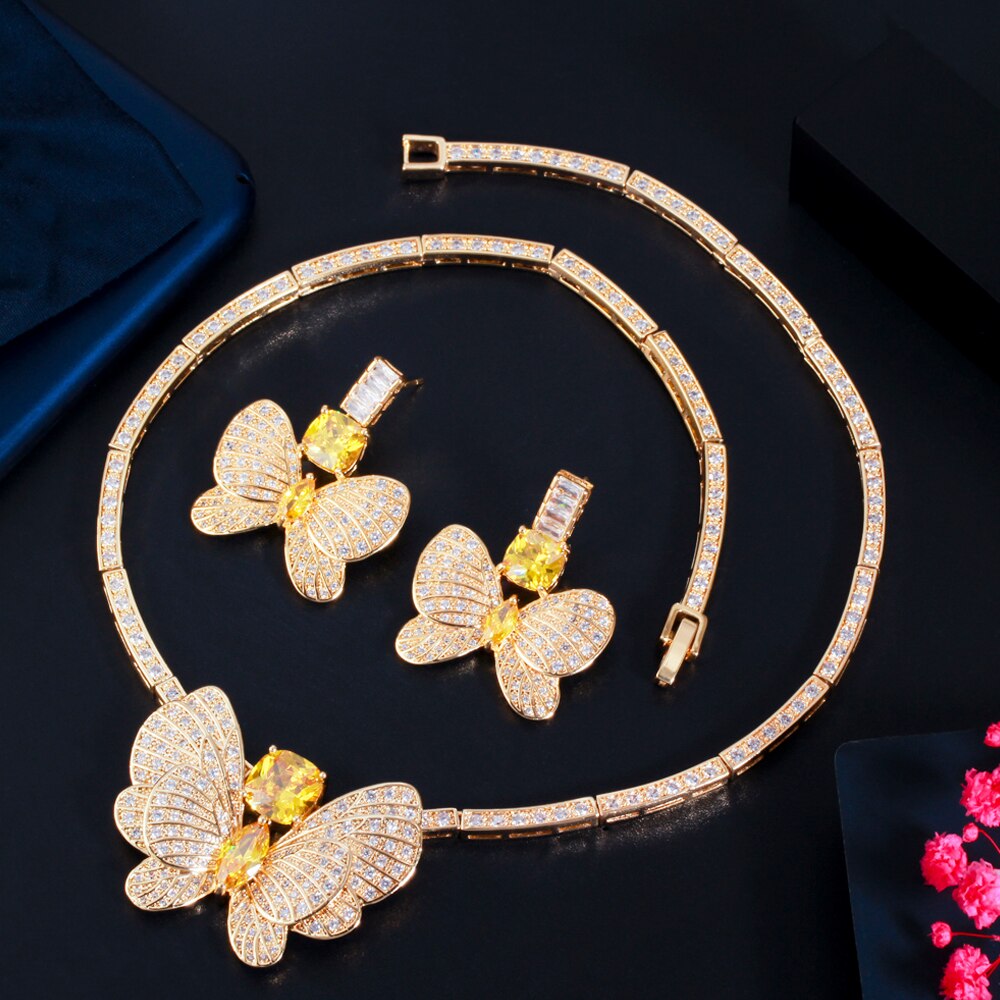 ThreeGraces-Beautiful-Yellow-Cubic-Zirconia-Big-Butterfly-Earrings-Necklace-Wedding-Bridal-Party-Jew-3256804696309832-6