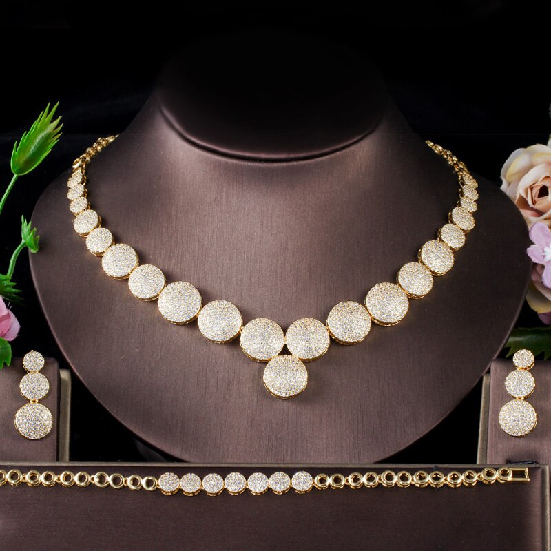 ThreeGraces-Brilliant-Cubic-Zircon-Choker-Necklace-Bracelet-Earring-Gold-Color-Bridal-3Pcs-Jewelry-S-33045121164-4