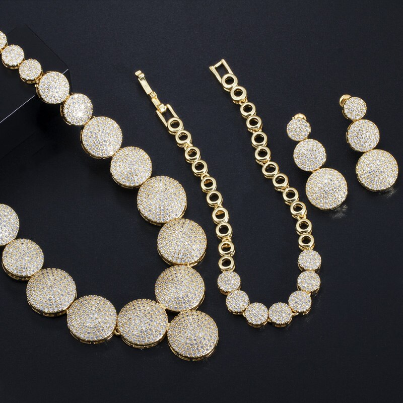 ThreeGraces-Brilliant-Cubic-Zircon-Choker-Necklace-Bracelet-Earring-Gold-Color-Bridal-3Pcs-Jewelry-S-33045121164-9