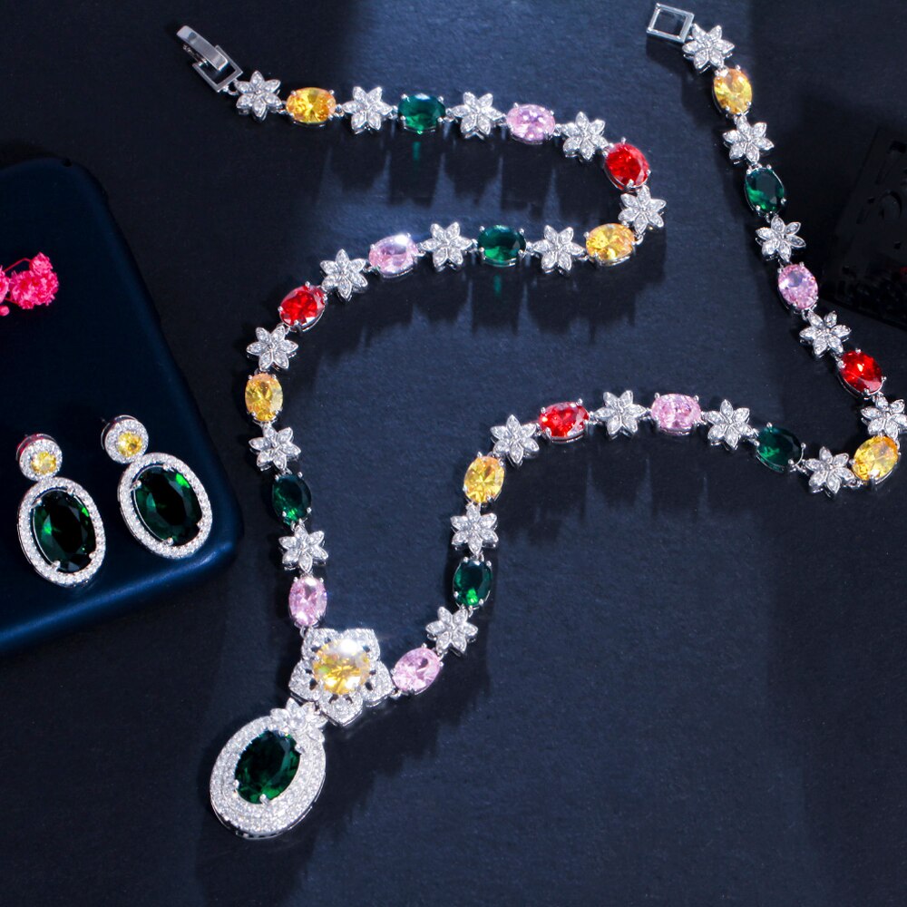ThreeGraces-Classic-Colorful-CZ-Crystal-Necklace-and-Earrings-Set-for-Women-Luxury-Wedding-Banquet-J-3256803075548883-8