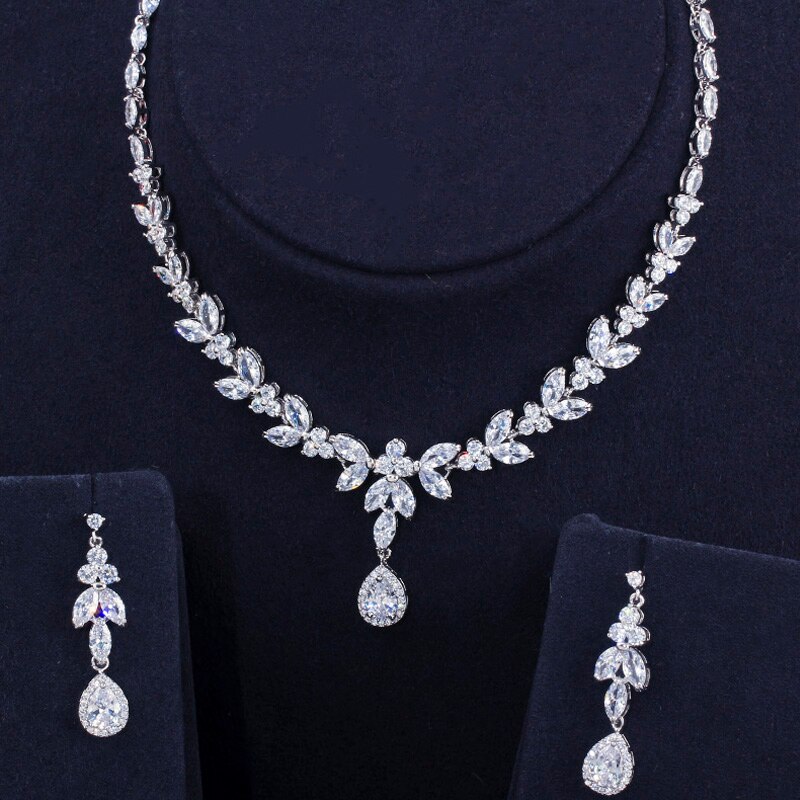ThreeGraces-Classic-Shiny-Cubic-Zirconia-Leaf-Shape-Bridal-CZ-Earrings-and-Necklace-Set-for-Ladies-F-3256805026884175-5