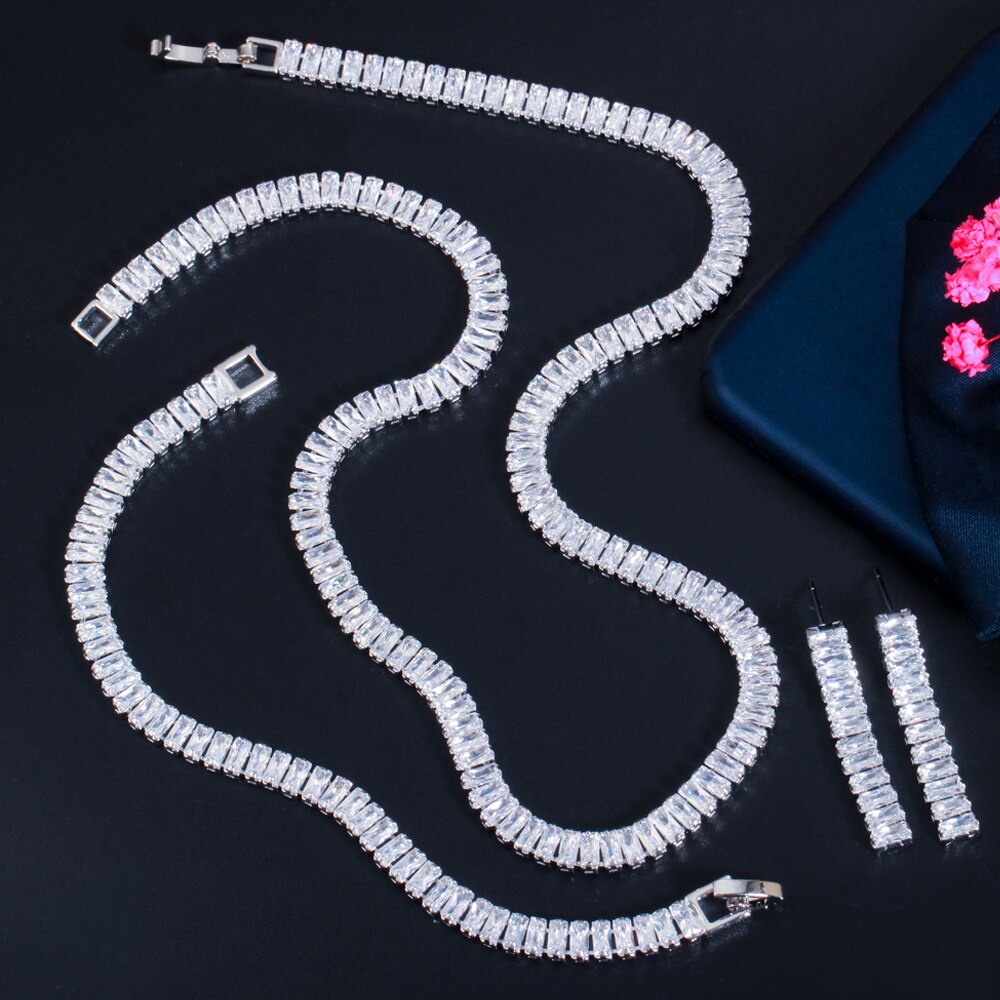 ThreeGraces-Classic-Wedding-Jewelry-Sets-Sparkling-Baguette-CZ-Crystal-Silver-Color-Earrings-Necklac-3256801755089649-9