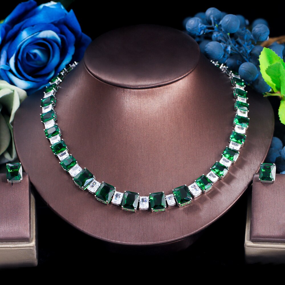 ThreeGraces-Elegant-Green-Cubic-Zirconia-Big-Geometric-Square-Stud-Earrings-Necklace-Wedding-Party-J-1005003973931963-5