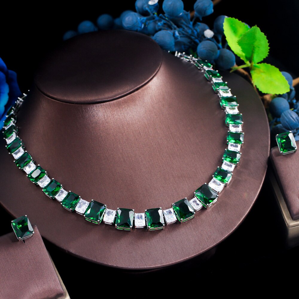 ThreeGraces-Elegant-Green-Cubic-Zirconia-Big-Geometric-Square-Stud-Earrings-Necklace-Wedding-Party-J-1005003973931963-9