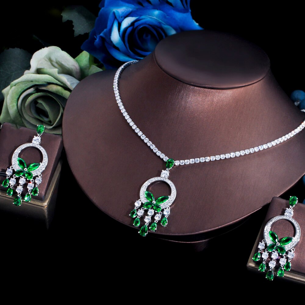 ThreeGraces-Elegant-Green-Cubic-Zirconia-Long-Big-Drop-Tassel-Earrings-Necklace-Set-for-Women-Fashio-1005004320713152-13