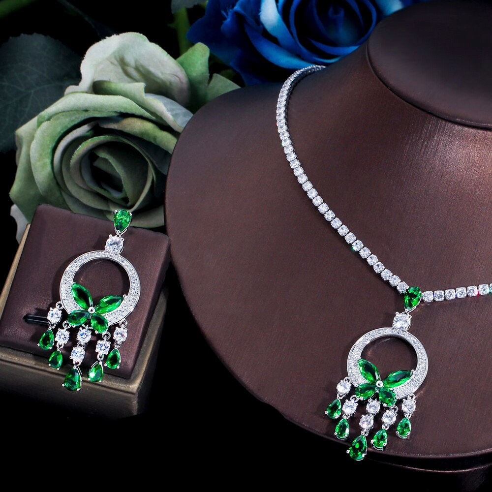 ThreeGraces-Elegant-Green-Cubic-Zirconia-Long-Big-Drop-Tassel-Earrings-Necklace-Set-for-Women-Fashio-1005004320713152-9