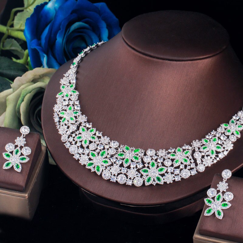ThreeGraces-Elegant-Green-Cubic-Zirconia-Silver-Color-Luxury-Big-Flower-Bridal-Wedding-Necklace-Jewe-1005001339734990-2