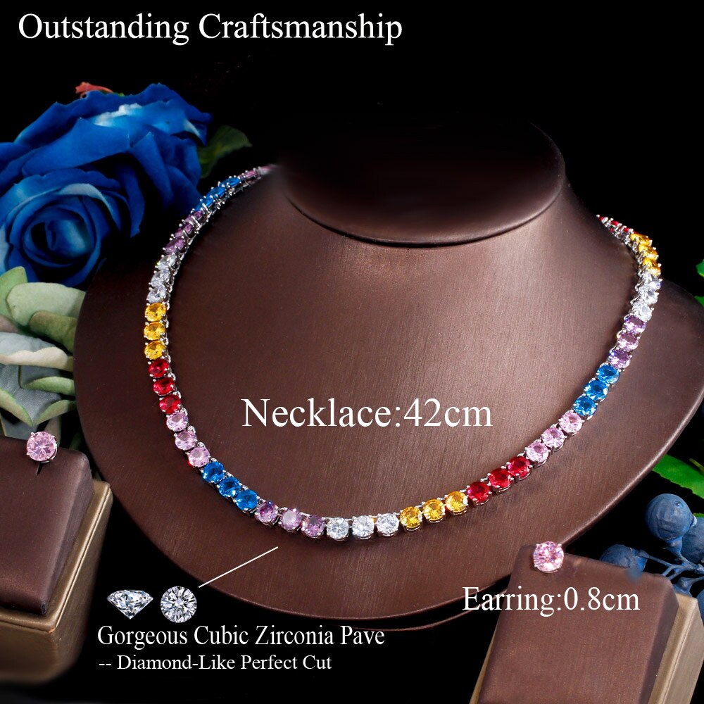 ThreeGraces-Elegant-Multicolor-Cubic-Zirconia-Round-CZ-Tennis-Choker-Necklace-Earrings-Bridal-Party--1005004881512420-3