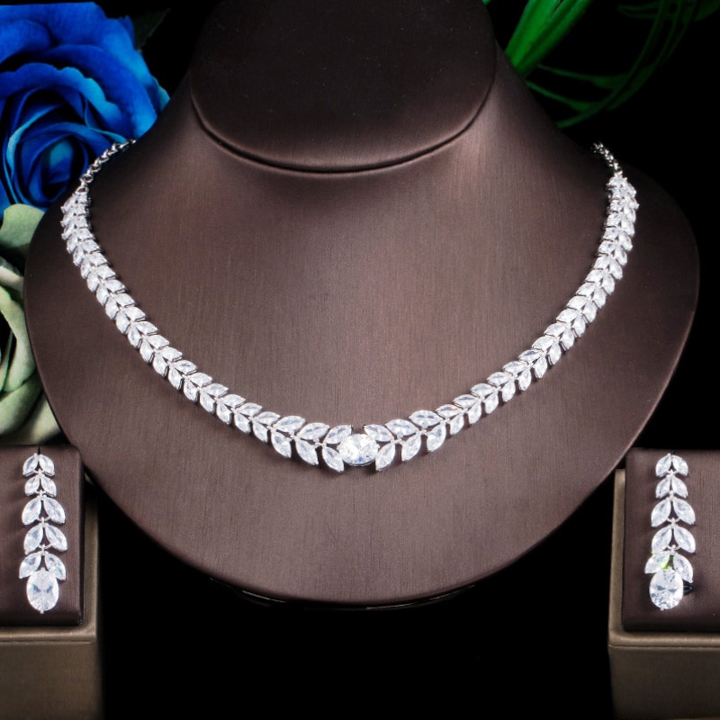 ThreeGraces-Elegant-Nigerian-Leaf-Sparkling-White-Cubic-Zirconia-Engagement-Necklace-Drop-Earrings-C-4000629175546-7