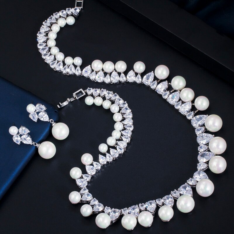 ThreeGraces-Elegant-Shiny-Cubic-Zirconia-Big-Simulated-Pearl-Necklace-Luxury-Bridal-Wedding-Banquet--4000171920745-5