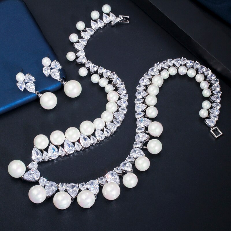 ThreeGraces-Elegant-Shiny-Cubic-Zirconia-Big-Simulated-Pearl-Necklace-Luxury-Bridal-Wedding-Banquet--4000171920745-7