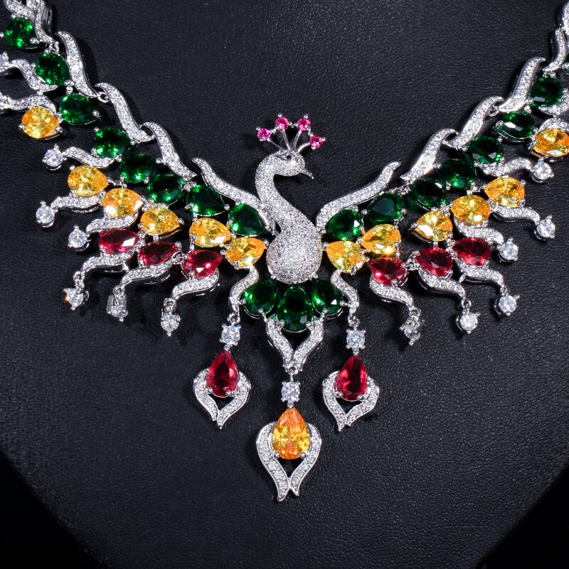 ThreeGraces-Exquisite-Colorful-Cubic-Zirconia-Stone-Peacock-Shape-Luxurious-Banquet-Dinner-Costume-J-3256804855028762-8