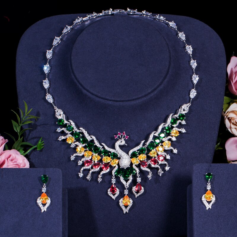 ThreeGraces-Exquisite-Colorful-Cubic-Zirconia-Stone-Peacock-Shape-Luxurious-Banquet-Dinner-Costume-J-3256804855028762-10