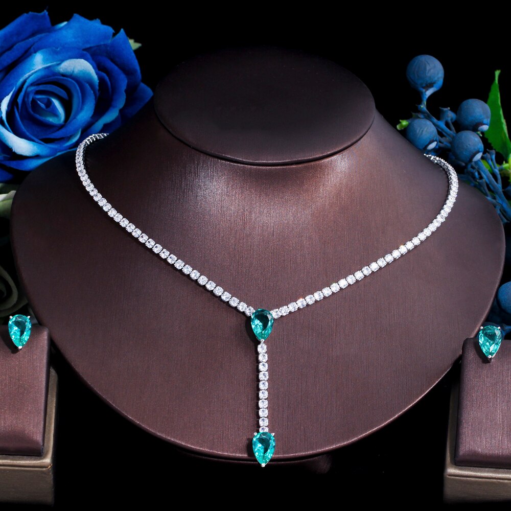 ThreeGraces-Fashion-Green-Cubic-Zirconia-Long-Water-Drop-Earrings-Necklace-Set-for-Women-Trendy-Part-3256803585361581-6