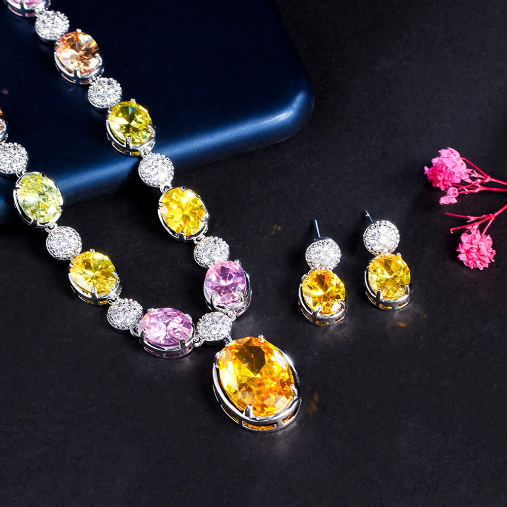 ThreeGraces-Fashion-Multicolor-Cubic-Zirconia-Big-Yellow-Oval-CZ-Bridal-Party-Earrings-Necklace-Jewe-3256804695205726-3