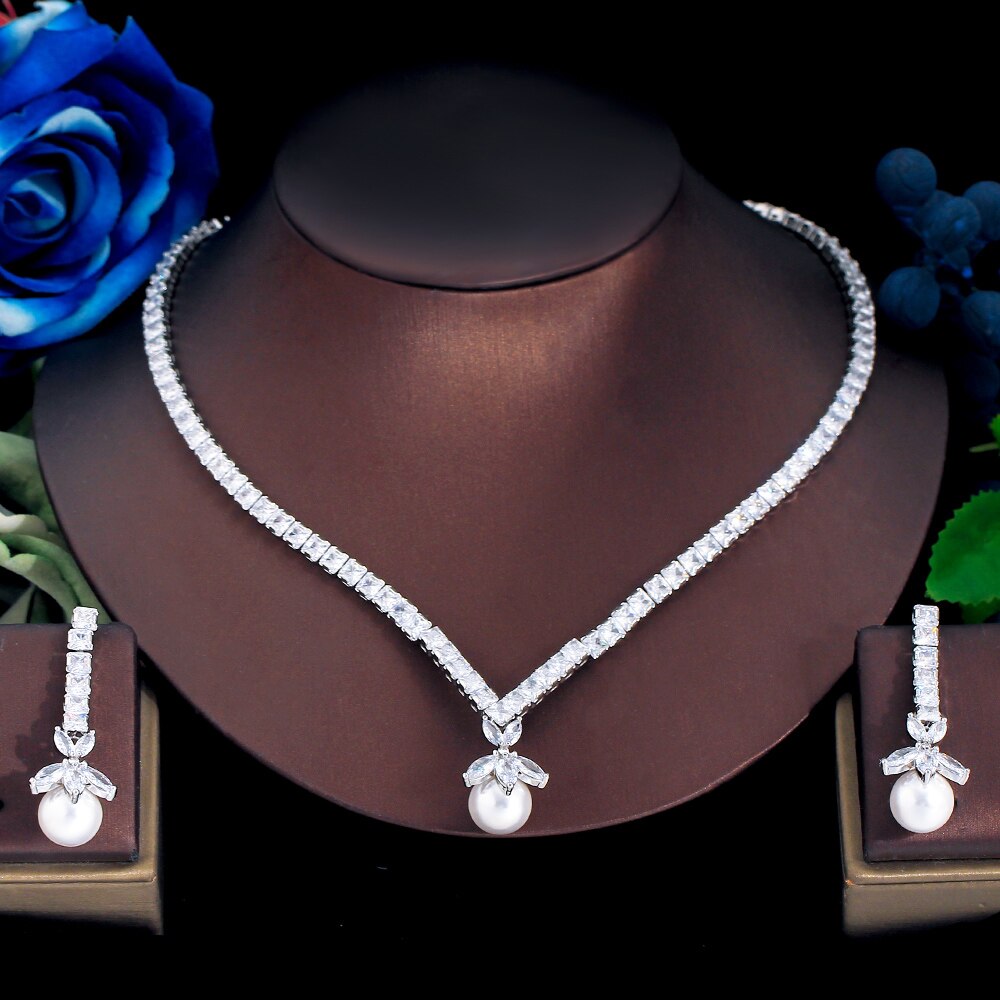 ThreeGraces-Fashion-Shiny-Cubic-Zirconia-Silver-Color-Simulated-Pearl-Earrings-Necklace-Bridal-Party-1005004780212300-7