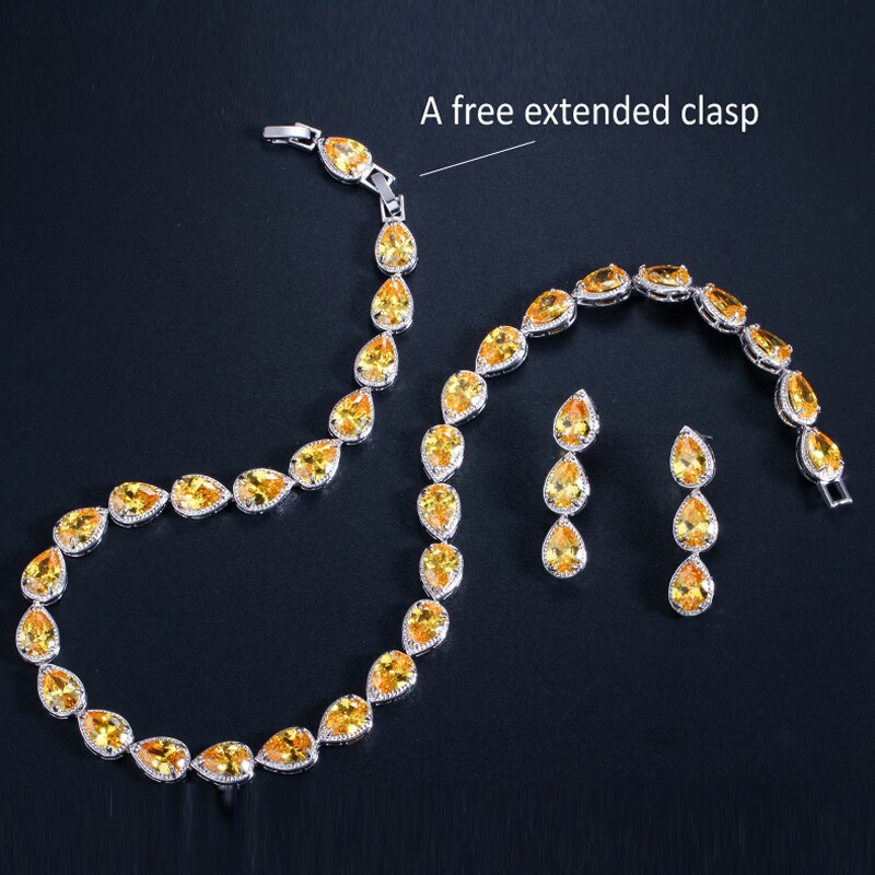 ThreeGraces-Fashion-Yellow-Cubic-Zirconia-Stone-Water-Drop-Earrings-and-Choker-Necklace-Bridal-Party-1005004881463693-8