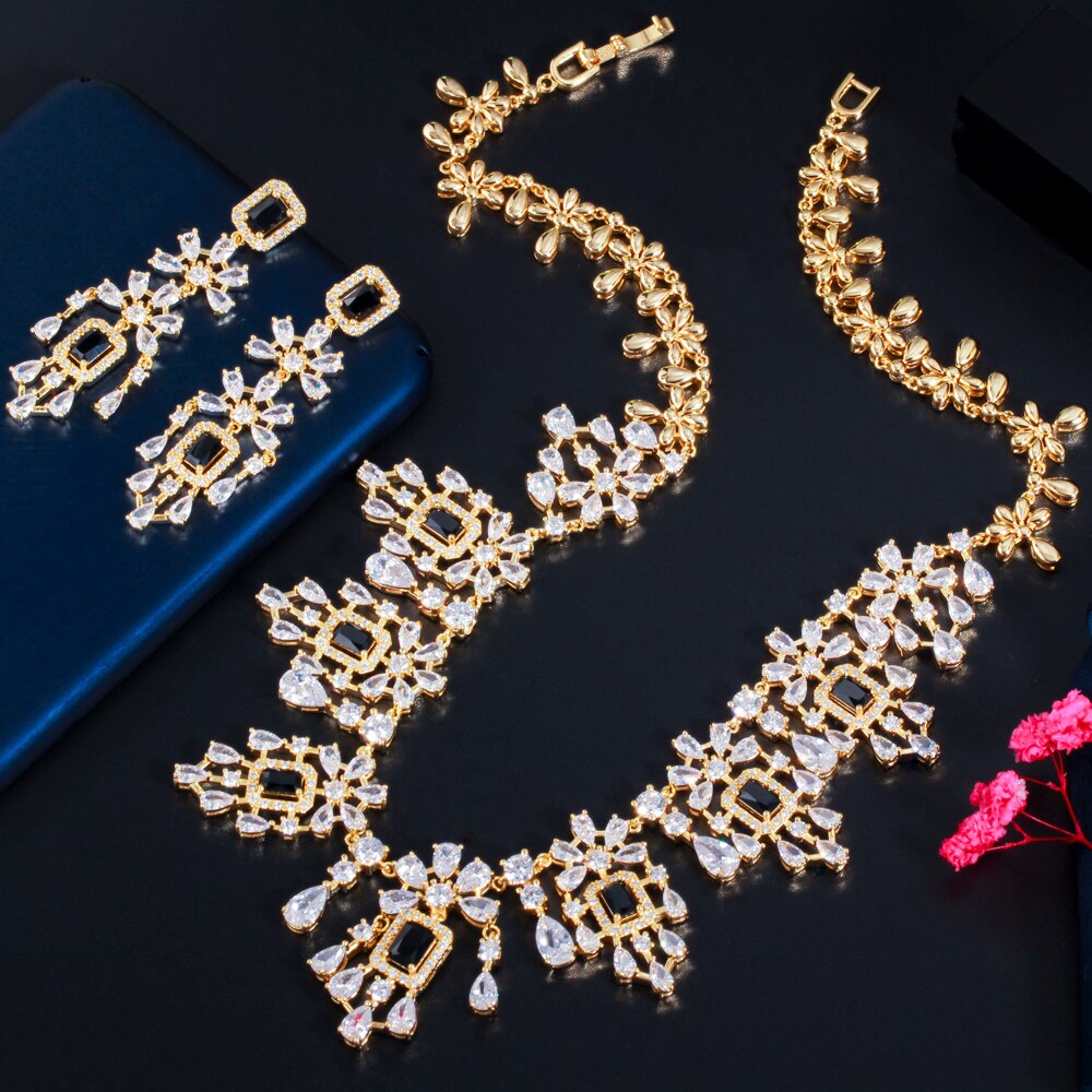 ThreeGraces-Luxury-Bridal-Wedding-Jewelry-Sets-Black-Cubic-Zirconia-Gold-Color-Long-Chandelier-Earri-1005002282843848-12